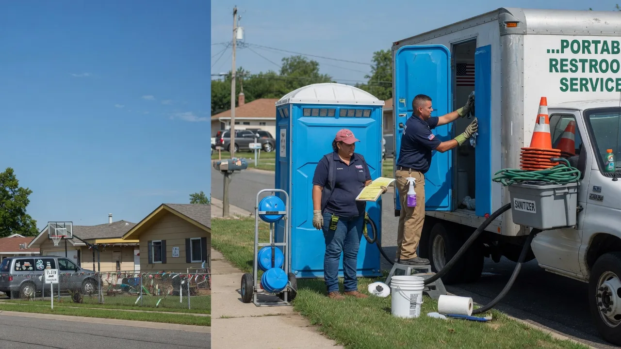Portable Toilet Rental in Martinsville, OH near me